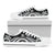 Tuvalu Low Top Canvas Shoes - White Tentacle Turtle - Polynesian Pride