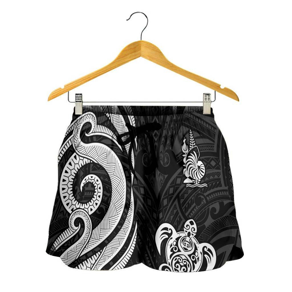 New Caledonia Women's Short - White Tentacle Turtle - Polynesian Pride