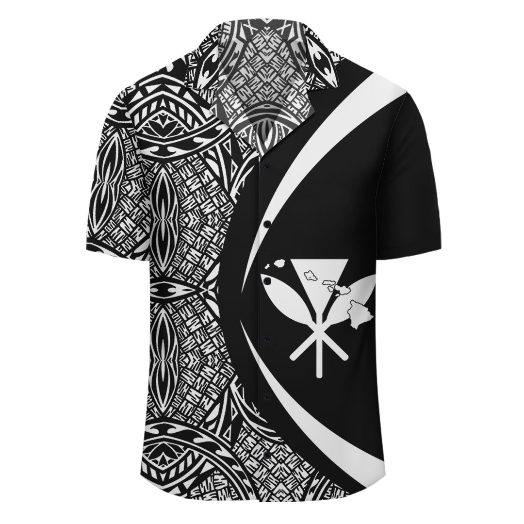Kanaka Map Hawaiian Shirt Polynesian - Polynesian Pride