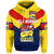 Custom Papua New Guinea Hela Wigmen Hoodie Rugby Simple Style, Custom Text and Number LT8 - Polynesian Pride