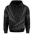 Polynesian Kakau Kanaka Maoli Map Hawaii Hoodie Gray - Polynesian Pride