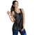 Hawaii King Polynesian Women's Racerback Tank - Lawla Style Gray - AH - Polynesian Pride