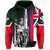 Hawaii King Flag Polynesian Hoodie (Zip up) Green - Polynesian Pride