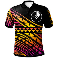 Yap Custom Polo Shirt Special Polynesian Ornaments Unisex Black - Polynesian Pride