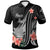 Kiribati Custom Polo Shirt Polynesian Hibiscus Pattern Style Unisex Black - Polynesian Pride