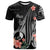 Yap Personalised Custom T-Shirt - Polynesian Hibiscus Pattern Style
