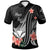 Kanaka Maoli Custom Polo Shirt Polynesian Hibiscus Pattern Style Unisex Black - Polynesian Pride