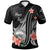 Hawaii Custom Polo Shirt Polynesian Hibiscus Pattern Style Unisex Black - Polynesian Pride