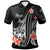 Tonga Custom Polo Shirt Polynesian Hibiscus Pattern Style Unisex Black - Polynesian Pride