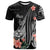 Kosrae Personalised Custom T-Shirt - Polynesian Hibiscus Pattern Style