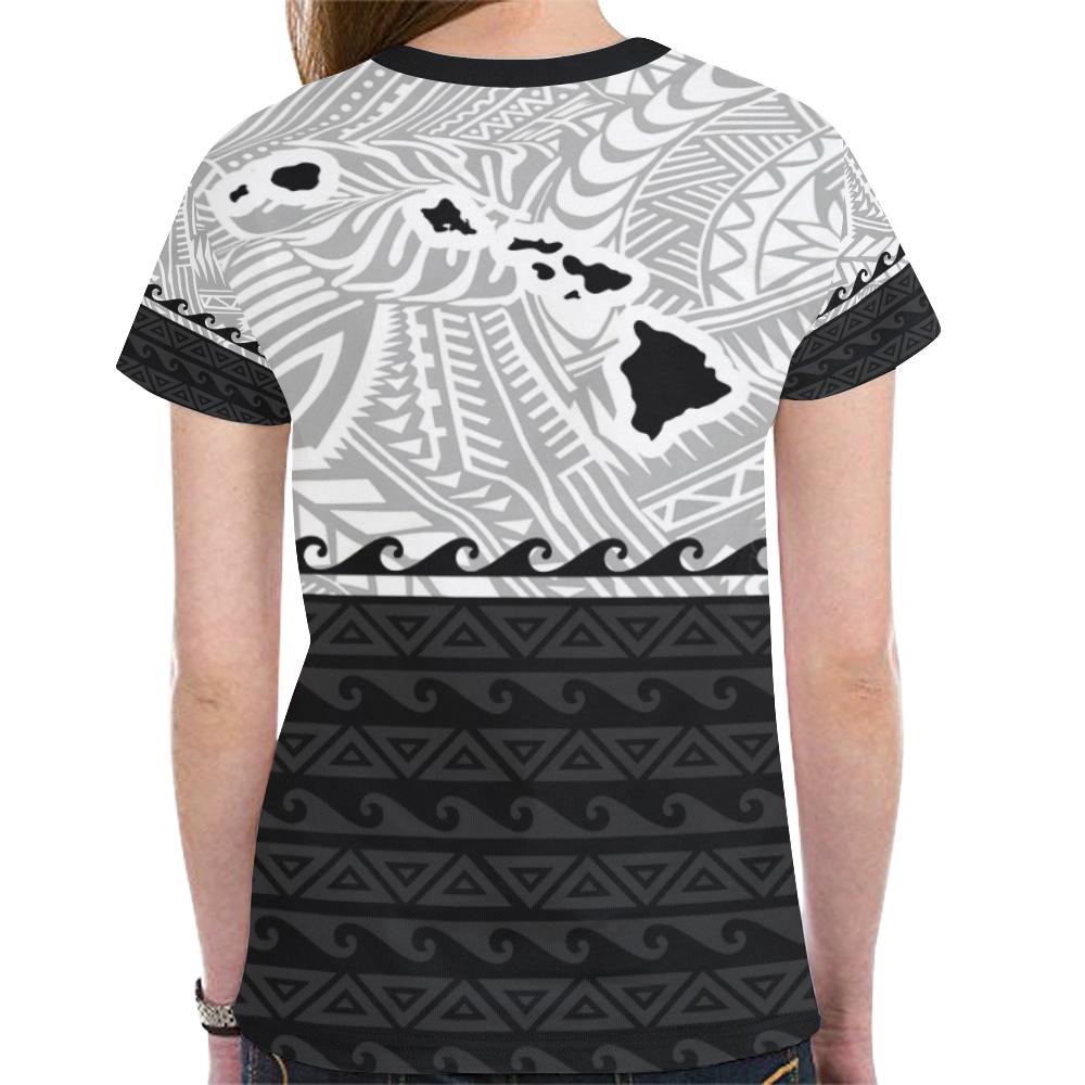 Hawaii T Shirt Aloha Hawaii Dancing Girl K5 - Polynesian Pride