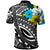 Chuuk Polo Shirt Polynesian Pattern Black Color - Polynesian Pride