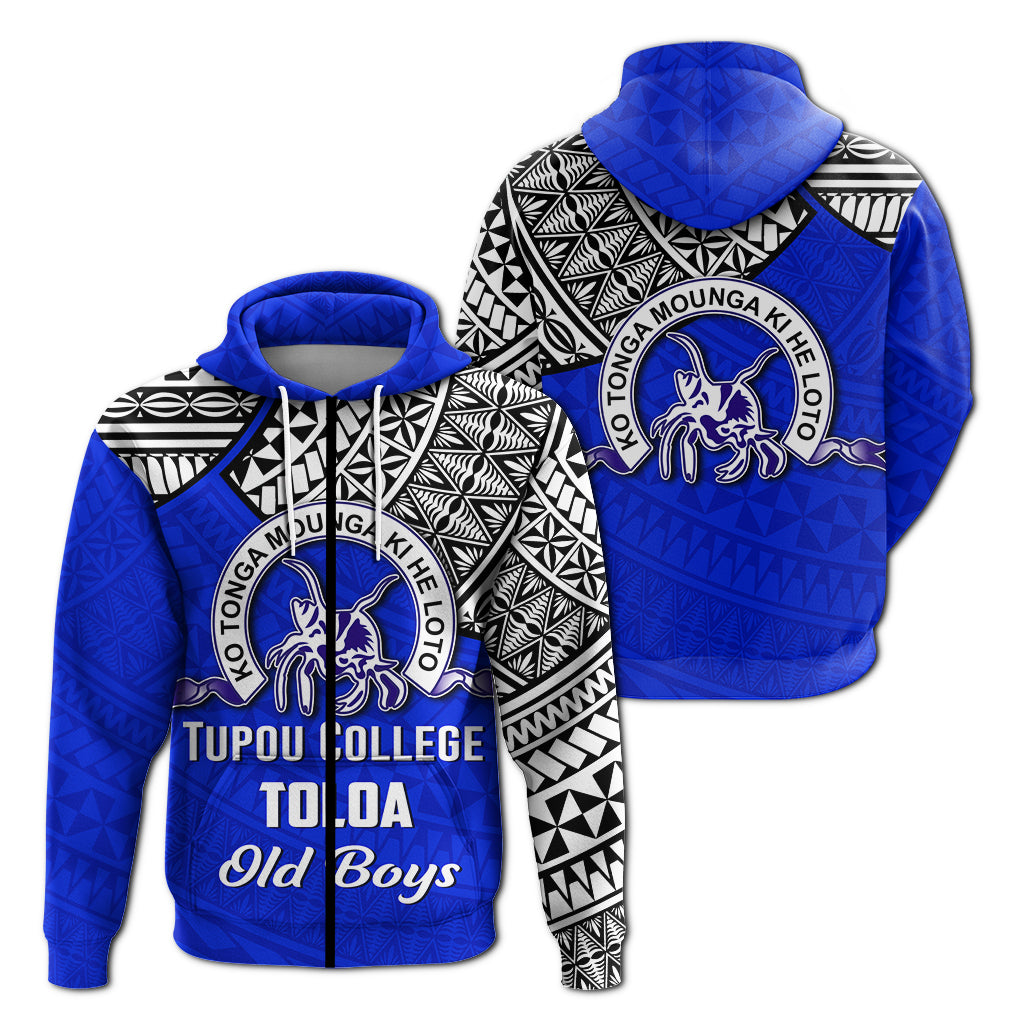 Tupou College Toloa Old Boys Zip Hoodie LT4 - Polynesian Pride