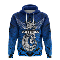 Custom Maori Aotearoa Manania Zip Hoodie Simple Sport Style LT16 - Polynesian Pride