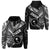 FSM Chuuk Zip Hoodie Original Style Black LT8 Unisex Black - Polynesian Pride